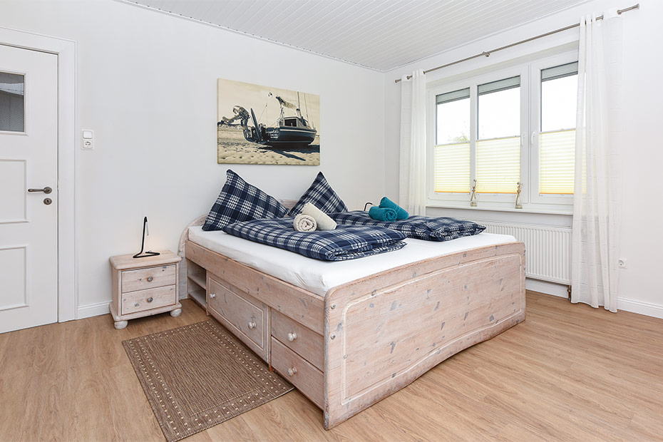 Ferienwohnung „Tiedverdriev“ - Schlafzimmer 1