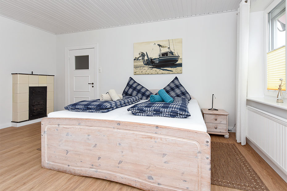 Ferienwohnung „Tiedverdriev“ - Schlafzimmer 1