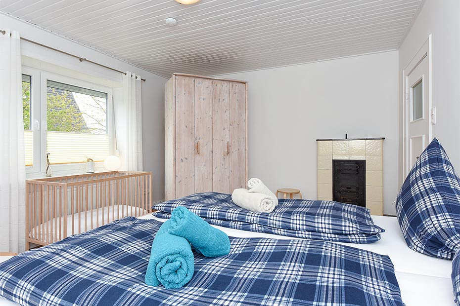 Ferienwohnung „Tiedverdriev“ - Schlafzimmer 1