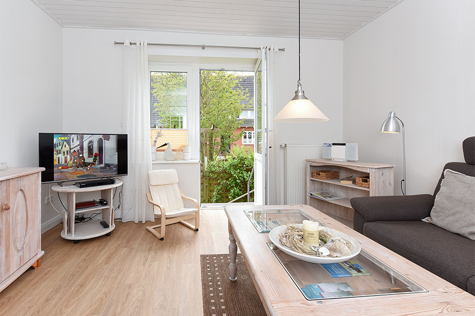 Ferienwohnung „Tiedverdriev“ - Wohnzimmer