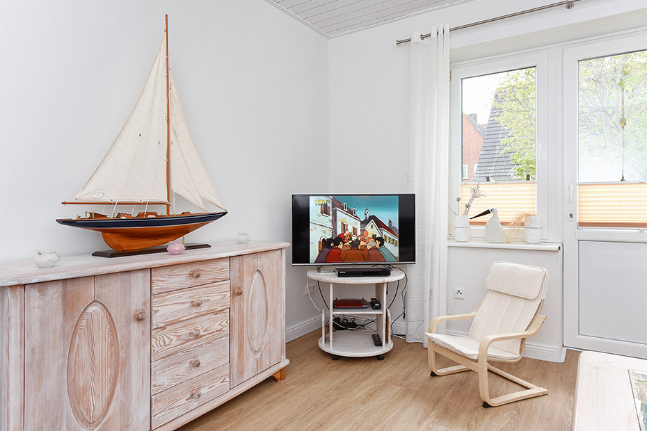 Ferienwohnung „Tiedverdriev“ - Wohnzimmer