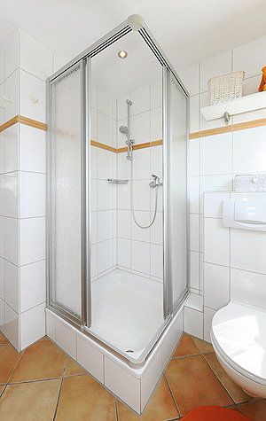 Ferienwohnung „Strandläufer“ - Badezimmer