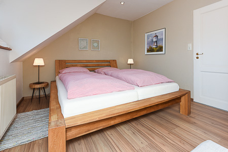Ferienwohnung „Strandläufer“ - Schlafzimmer