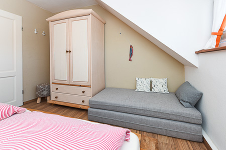 Ferienwohnung „Strandläufer“ - Schlafzimmer