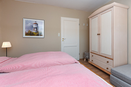 Ferienwohnung „Strandläufer“ - Schlafzimmer