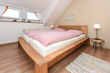 Ferienwohnung „Strandläufer“ - Schlafzimmer