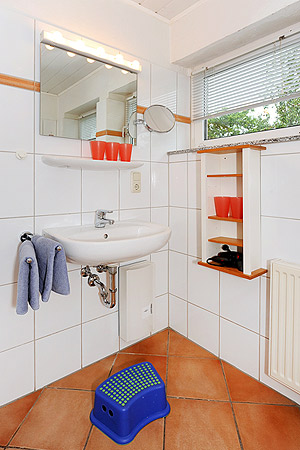 Ferienwohnung „Strandnixe“ - Badezimmer