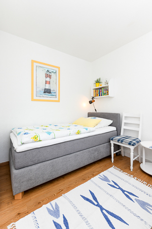 Ferienwohnung „Strandnixe“ - Schlafzimmer 2/Kinderzimmer