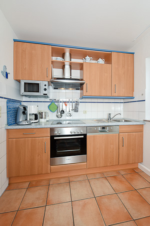 Ferienwohnung „Strandnixe“ - Küche