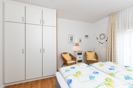 Ferienwohnung „Strandnixe“ - Schlafzimmer 1