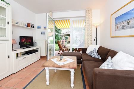 Ferienwohnung „Strandnixe“ - Wohnzimmer