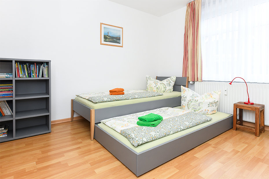 Ferienwohnung „Strandrose“ - Schlafzimmer 2/Kinderzimmer
