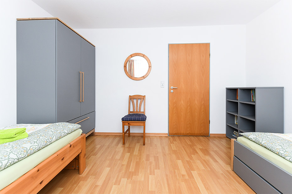 Ferienwohnung „Strandrose“ - Schlafzimmer 2/Kinderzimmer