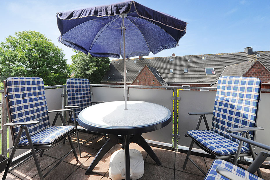 Ferienwohnung „oben links“ - Balkon