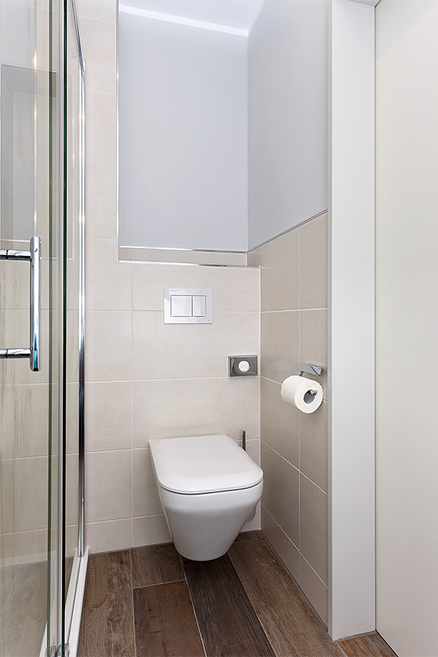 Ferienwohnung „unten links“ - Badezimmer