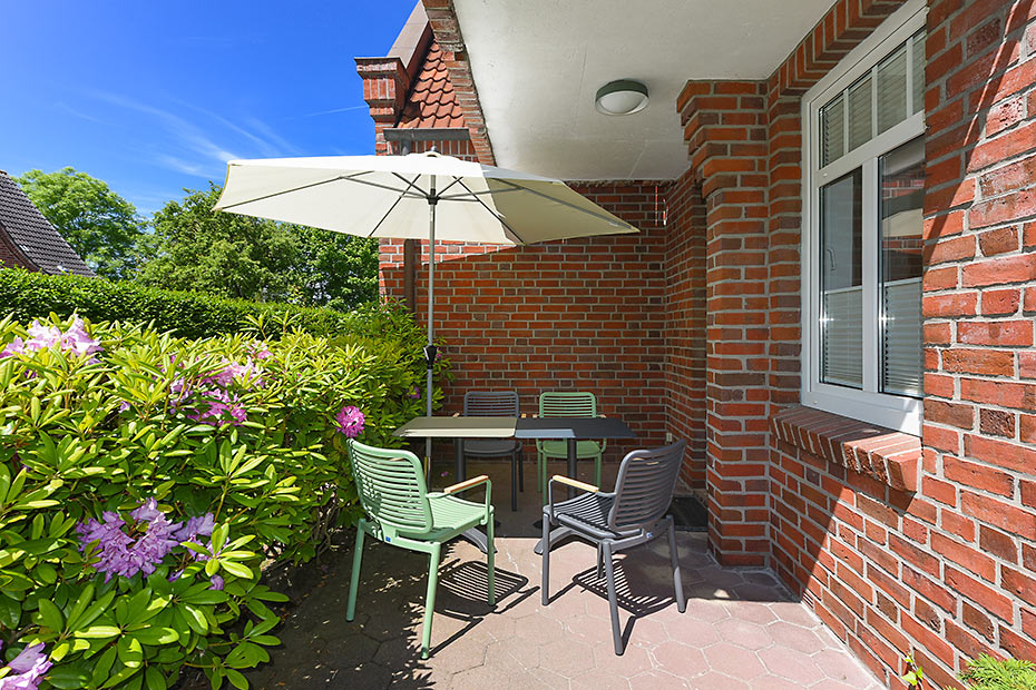 Ferienwohnung „unten links“ - Terrasse