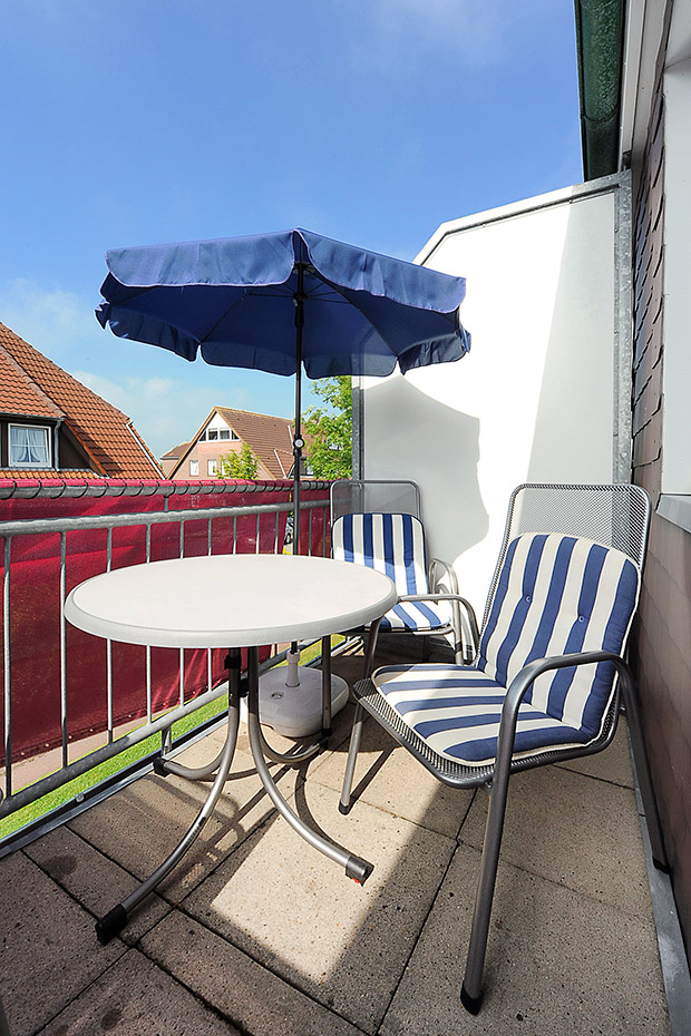 Ferienwohnung „oben links“ - Balkon