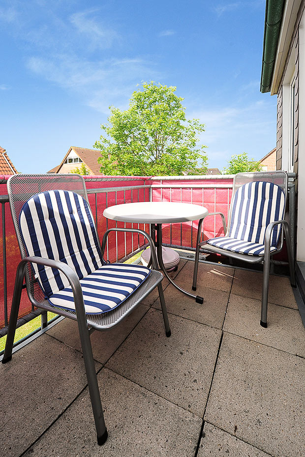 Ferienwohnung „oben rechts“ - Balkon