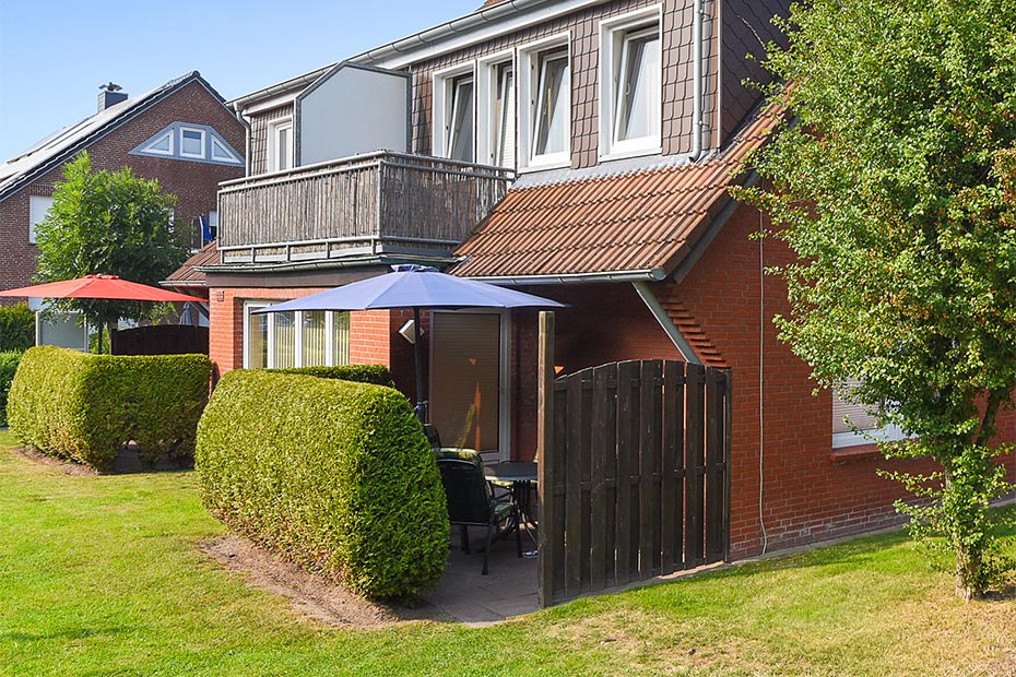Ferienwohnung „unten links“ - Terrasse