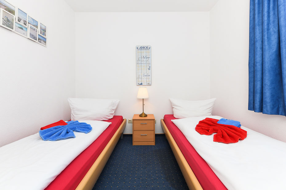 Ferienwohnung „Norderney“ - Schlafzimmer 2/Kinderzimmer
