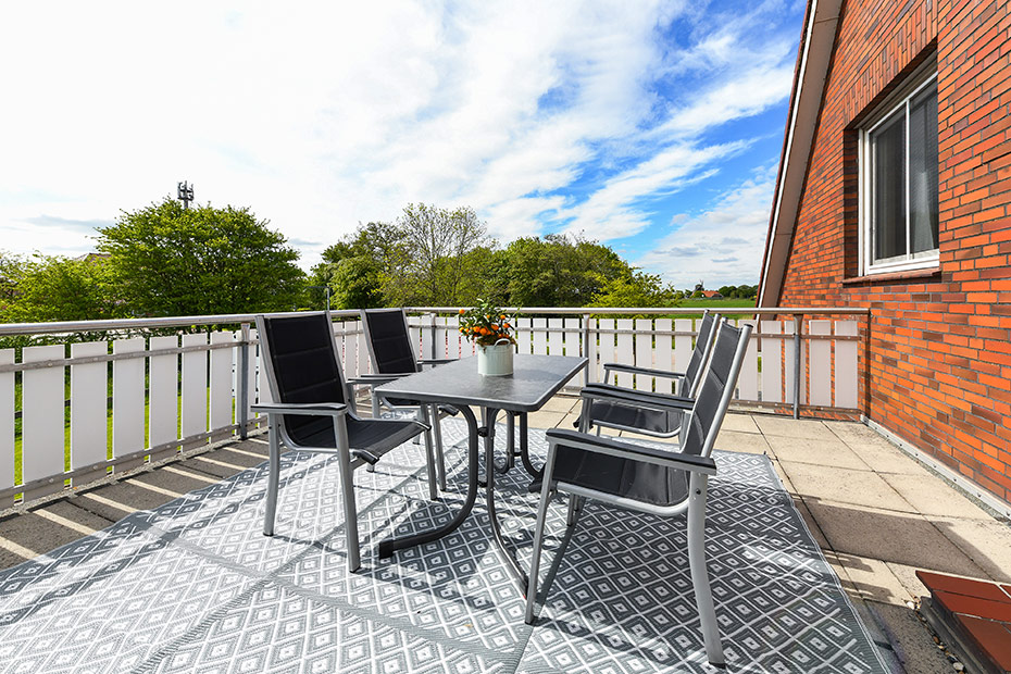 Ferienwohnung „Landblick“ - Dachterrasse