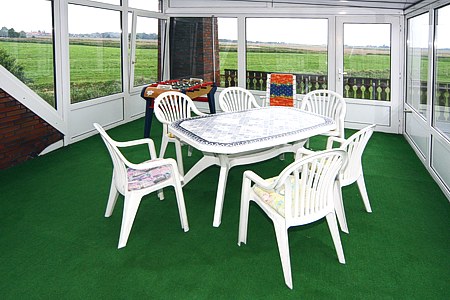 Ferienwohnung „Landblick“ - Wintergarten