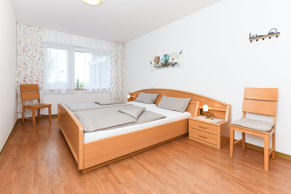 Ferienwohnung „Mühlenblick“ - Schlafzimmer