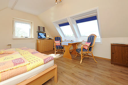 Apartment „Traumblick“ - Wohn- und Schlafraum