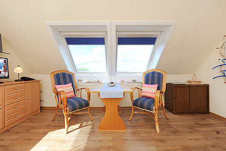 Apartment „Traumblick“ - Wohn- und Schlafraum