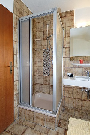 Ferienwohnung „Wiesenblick“ - Badezimmer