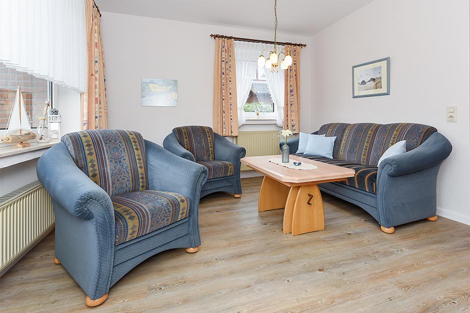 Ferienwohnung 1 - Wohnzimmer