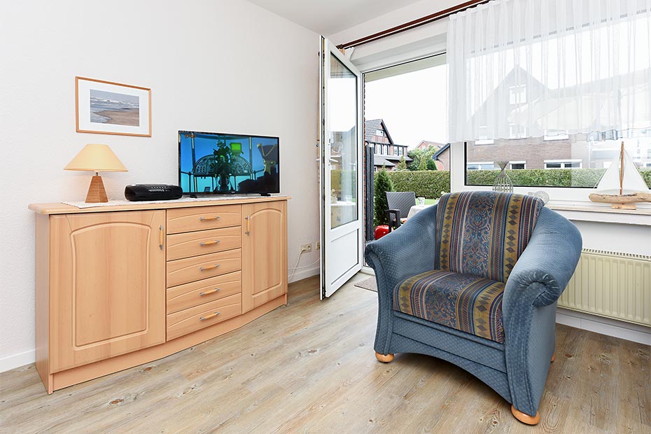 Ferienwohnung 1 - Wohnzimmer