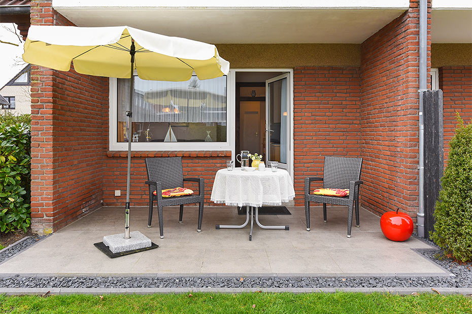 Ferienwohnung 1 - Terrasse