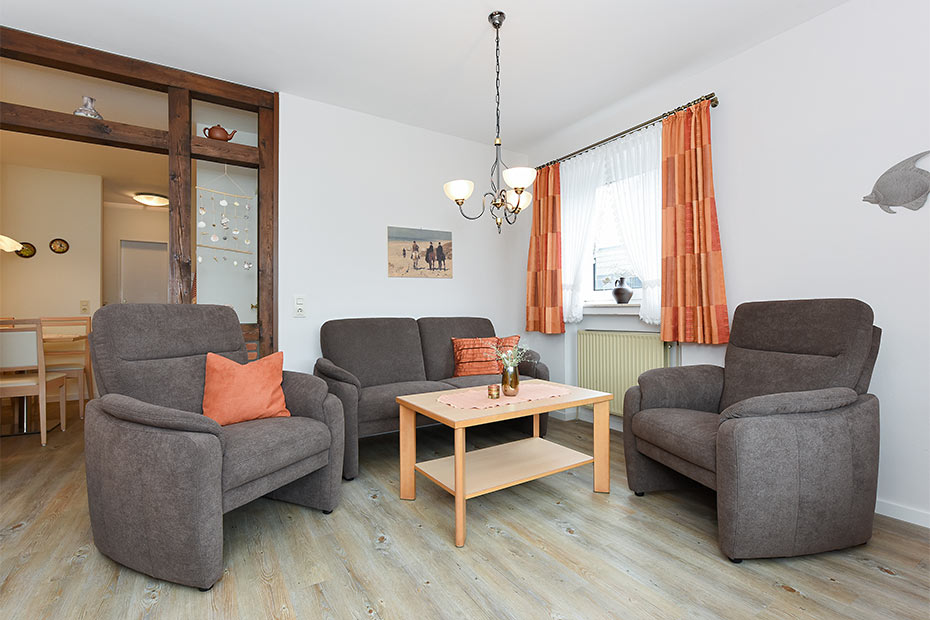 Ferienwohnung 3 - Wohnzimmer