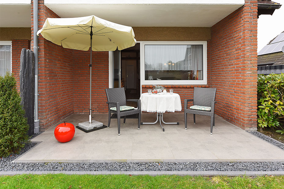 Ferienwohnung 3 - Terrasse