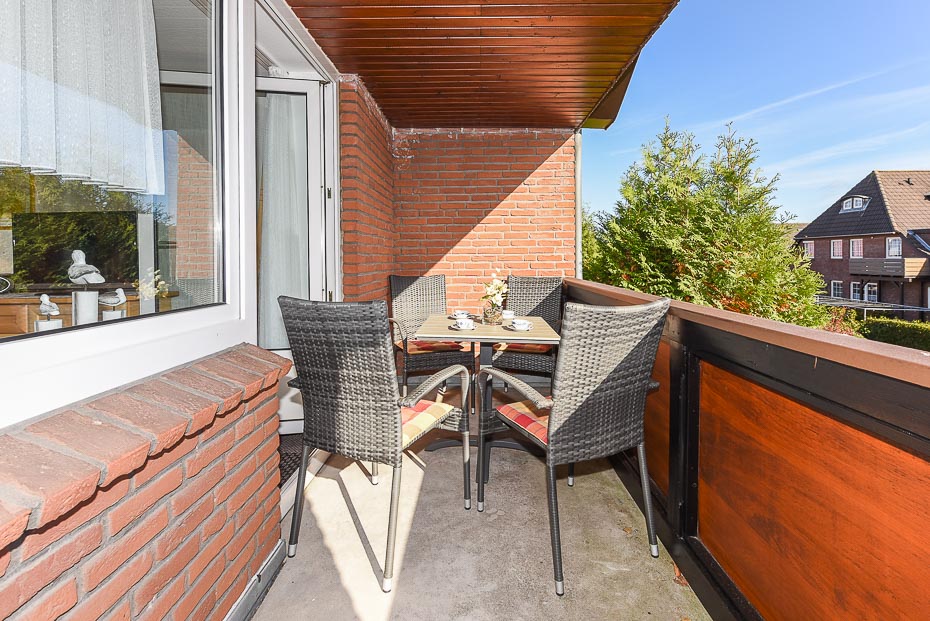 Ferienwohnung 4 - Balkon
