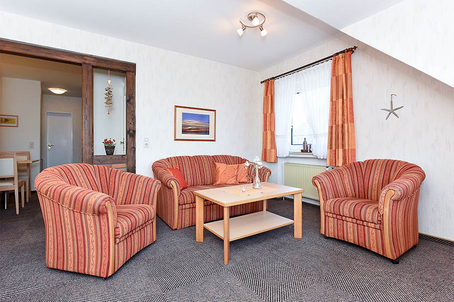 Ferienwohnung 6 - Wohnzimmer
