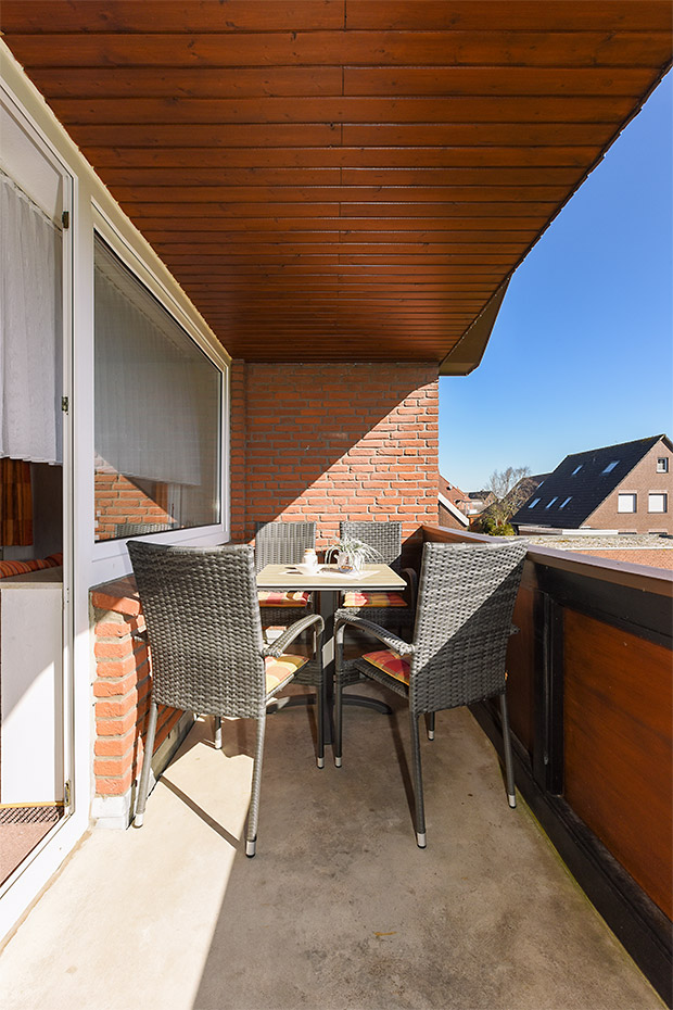 Ferienwohnung 6 - Balkon