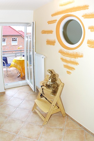 Ferienwohnung „Sandbank“ - Küche