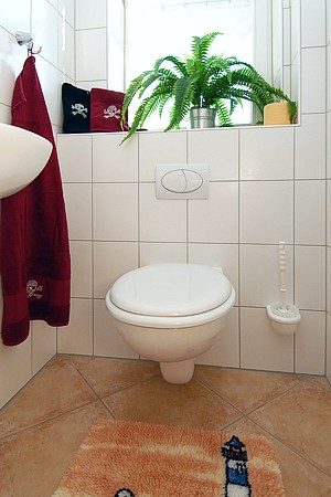 Ferienwohnung „Sandbank“ - separates zweites WC