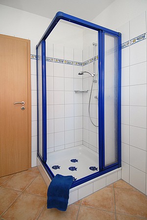 Ferienwohnung „Waterkant“ - Badezimmer