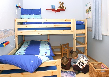 Ferienwohnung „Waterkant“ - Kinderzimmer