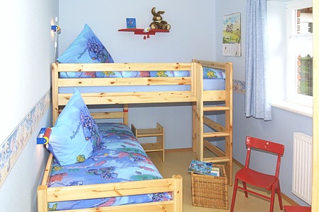 Ferienwohnung „Waterkant“ - Kinderzimmer