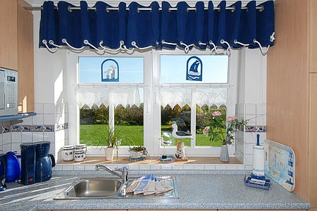 Ferienwohnung „Waterkant“ - Küche