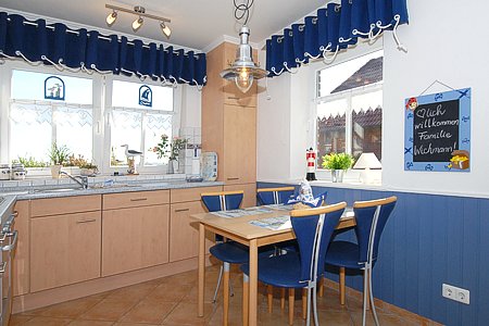 Ferienwohnung „Waterkant“ - Küche