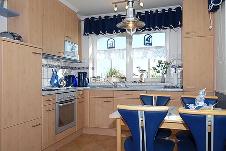 Ferienwohnung „Waterkant“ - Küche