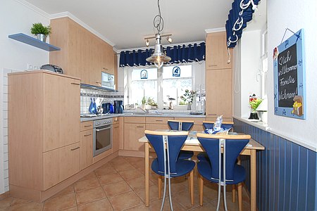Ferienwohnung „Waterkant“ - Küche