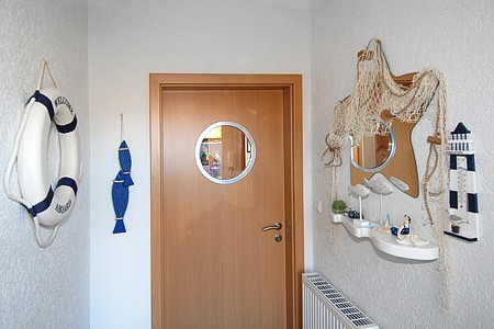 Ferienwohnung „Waterkant“ - Treppenhaus