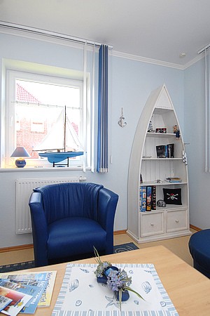 Ferienwohnung „Waterkant“ - Wohnzimmer