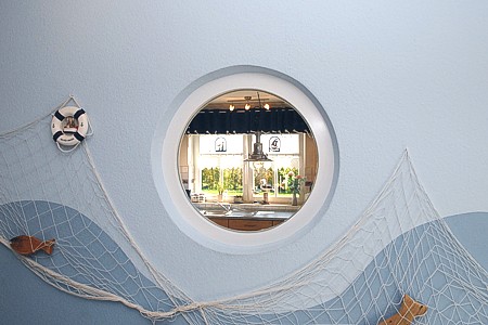 Ferienwohnung „Waterkant“ - Wohnzimmer